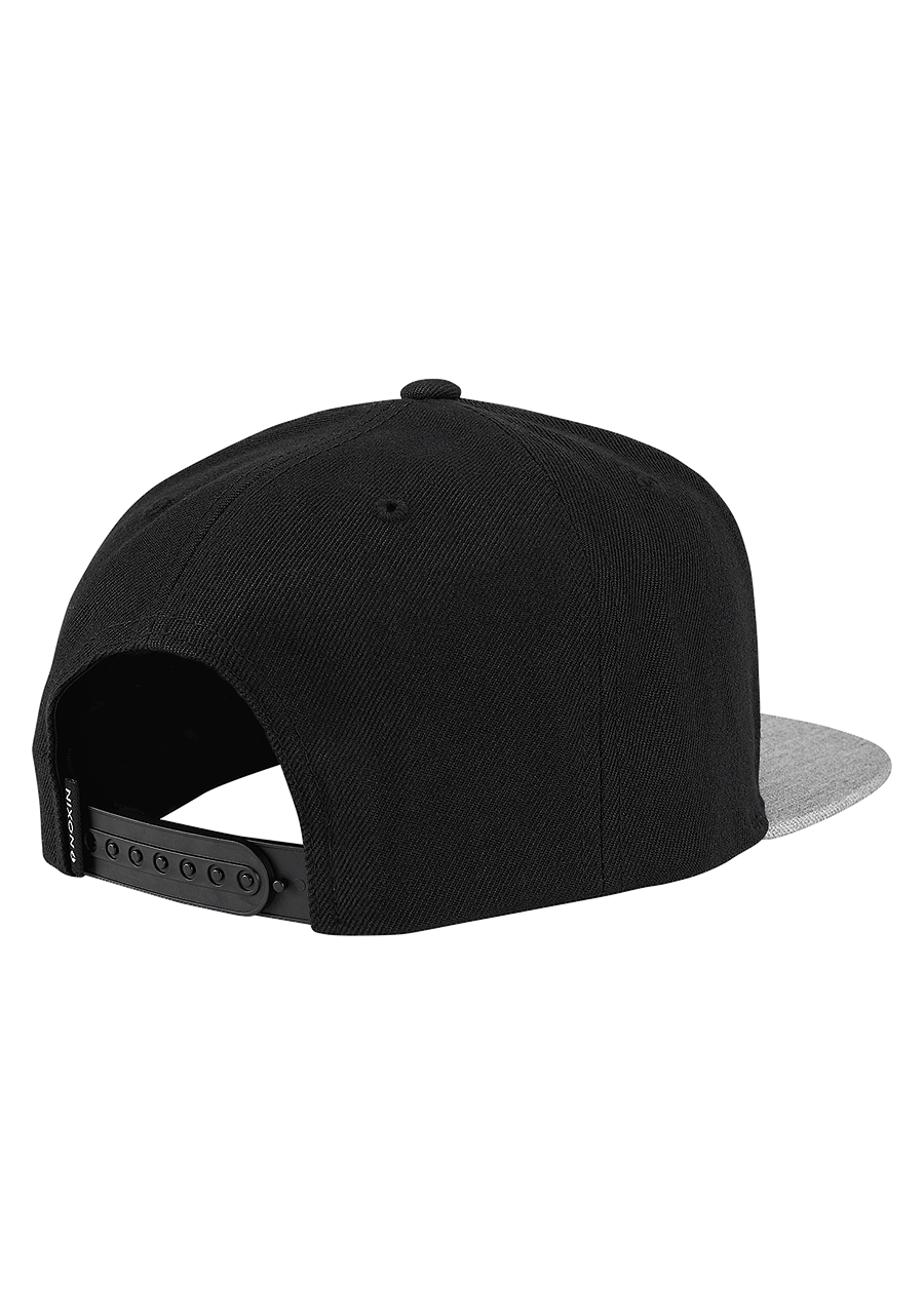 Gorra Snapback Exchange - Negro / Gris brezo View 2