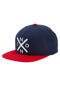 Gorra Snapback Exchange - Azul marino / Rojo View 1