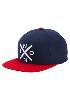 Gorra Snapback Exchange - Azul marino / Rojo