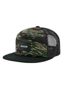 Team Trucker Hat - Camuflaje de tigre View 1