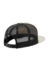 Gorra de camionero del equipo - Crema/Negro View 2