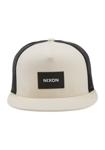 Gorra de camionero del equipo - Crema/Negro View 3