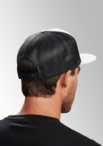 Gorra de camionero del equipo - Crema/Negro View 6