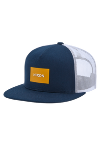 Team Trucker Hat - Azul noche/amarillo oscuro View 1