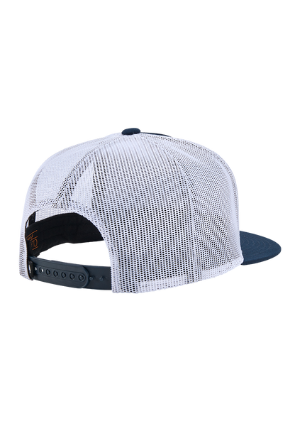 Team Trucker Hat - Azul noche/amarillo oscuro View 2