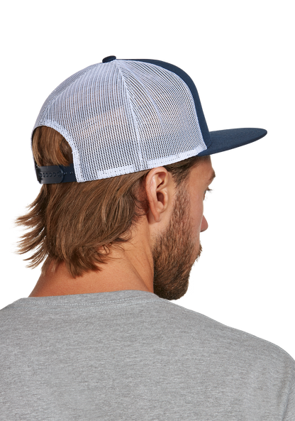 Team Trucker Hat - Azul noche/amarillo oscuro View 7