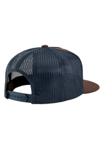 Team Trucker Hat - Azul marino/marrón View 2