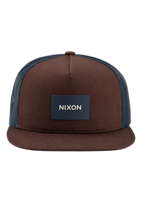 Team Trucker Hat - Azul marino/marrón View 3
