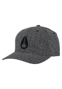 Gorra deportiva texturizada Deep Down - Tejido negro View 1