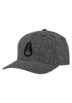 Gorra deportiva texturizada Deep Down - Tejido negro