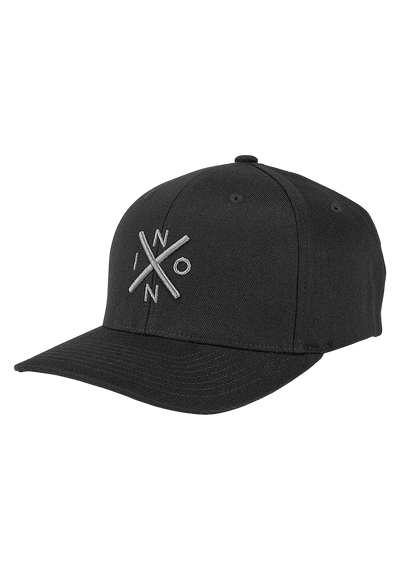 Gorra Exchange Flexfit - Negra/Carbón