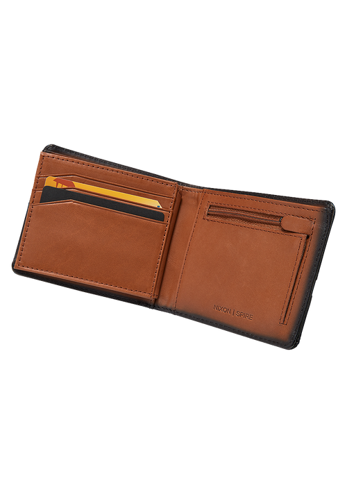 Spire II Bi-Fold Wallet - Tan