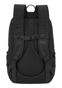 Mochila Smith de nailon totalmente negra View 2