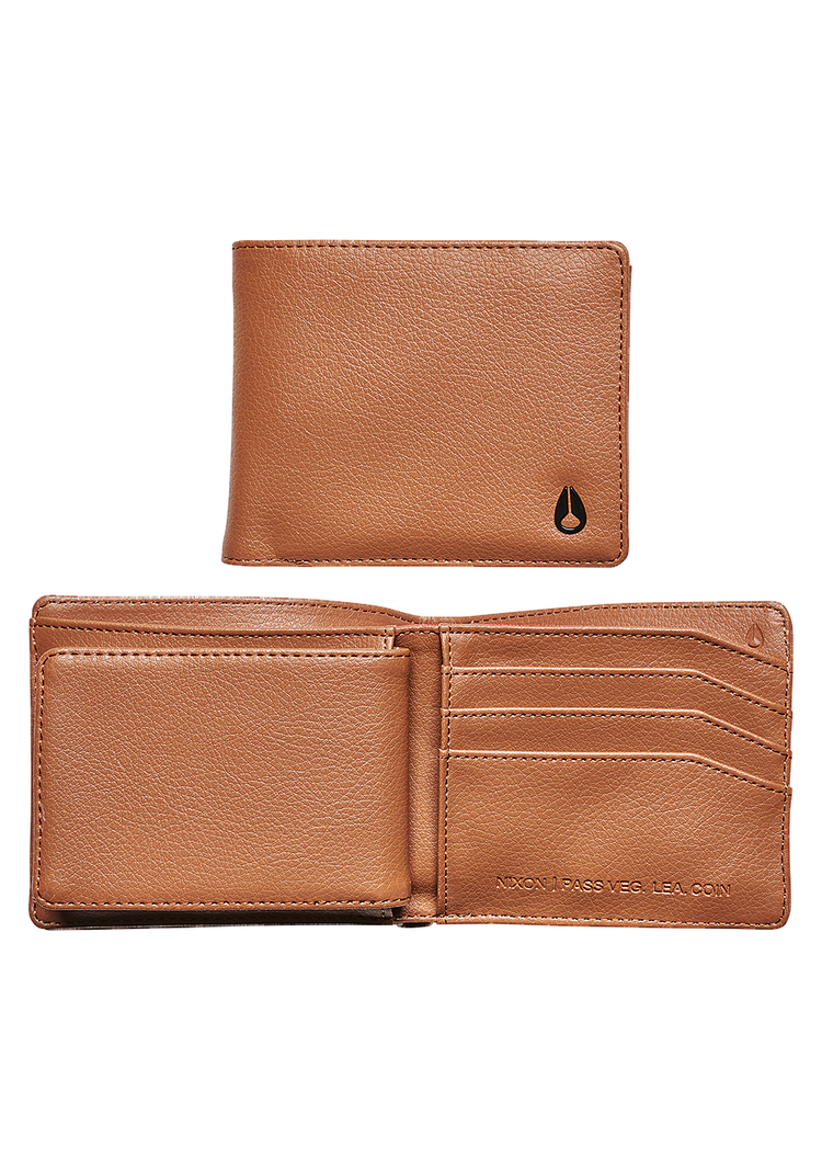Cartera con monedero Pass de cuero vegano - Silla de montar