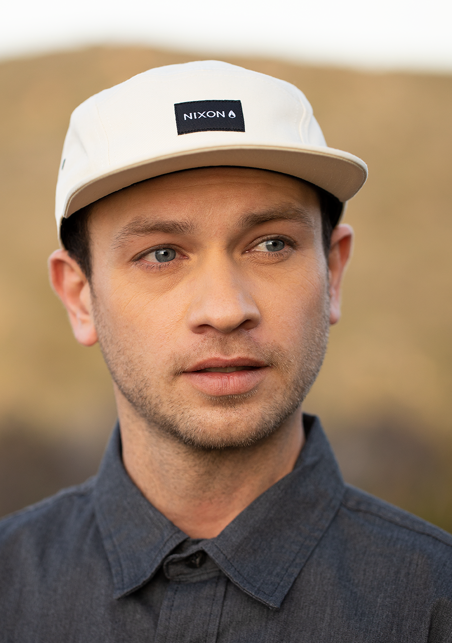 Gorra Mikey de 5 paneles - Blanco roto