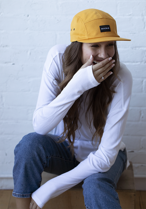 Gorra con cierre ajustable Mikey - Amarillo