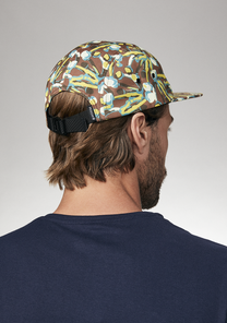 Gorra Mikey de 5 paneles - Marrón/Multicolor View 6