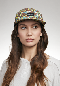 Gorra Mikey de 5 paneles - Marrón/Multicolor View 7