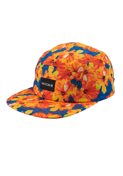 Gorra Mikey de 5 paneles - Naranja/Multicolor