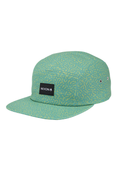 Gorra de 5 paneles Mikey - Garabato/Verde