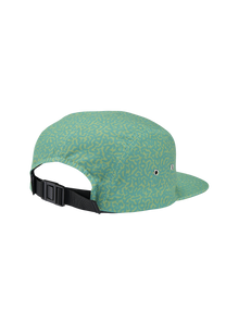 Gorra de 5 paneles Mikey - Garabato/Verde View 2