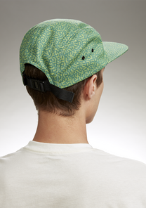 Gorra de 5 paneles Mikey - Garabato/Verde View 6