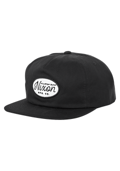 Gorra Coton Axle - Negro
