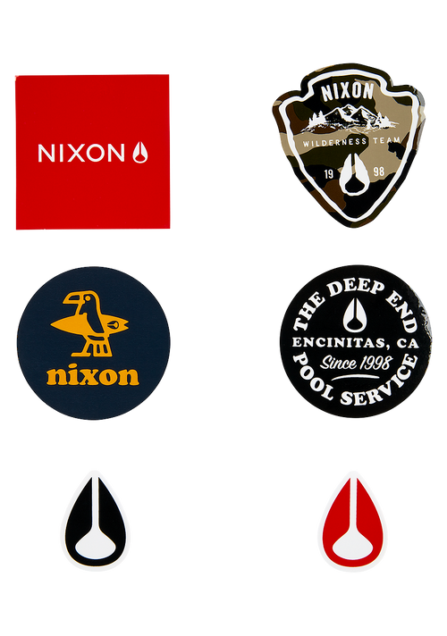 Nixon Sticker Pack Fall 19