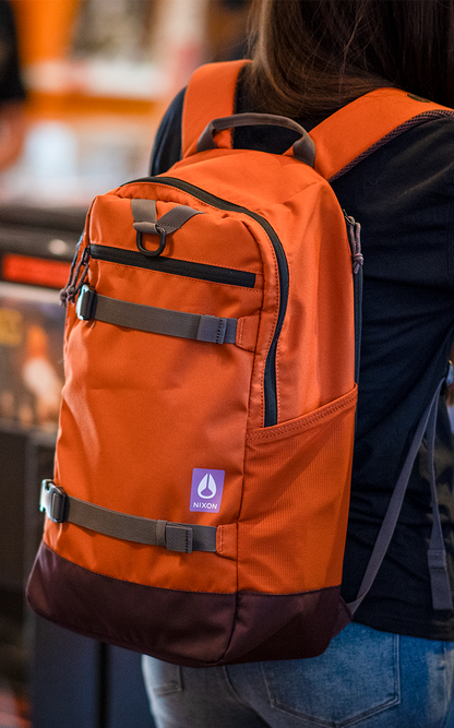 Ransack Backpack - Vintage Orange Multi View 9