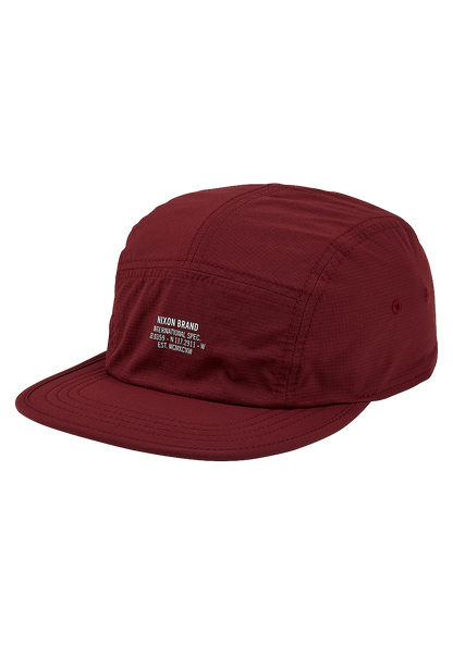 Gorra 5 Panel Crush Reversible - Borgoña / Fuego View 1