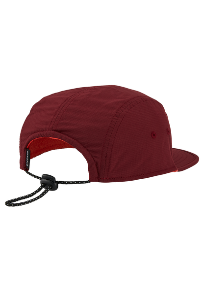 Gorra 5 Panel Crush Reversible - Borgoña / Fuego View 2