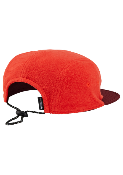 Gorra 5 Panel Crush Reversible - Borgoña / Fuego View 4