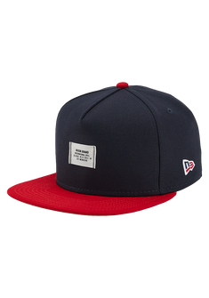 Gorra Snapback Society - Azul marino / Rojo