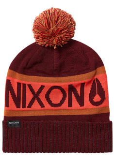 Gorro Teamster - Borgoña / Fuego