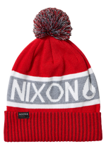 Gorro Teamster - Rojo/gris