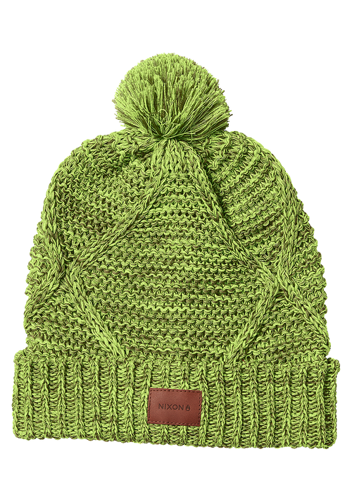 Gorro Pompon Julian - Olive / Volt