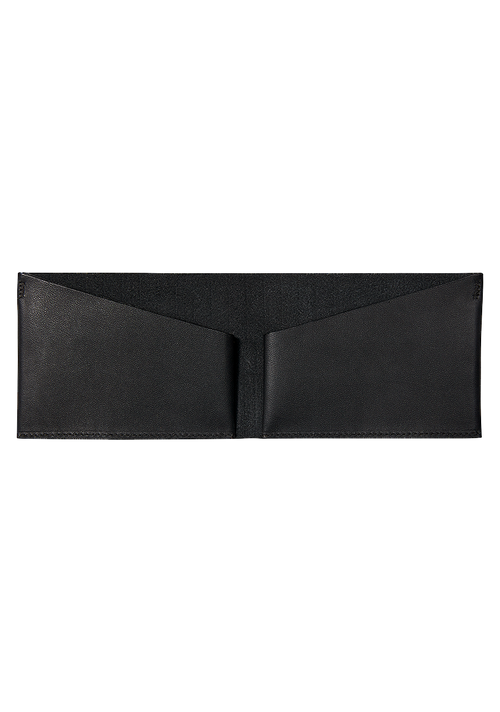 Cartera Piel Cache - Negro