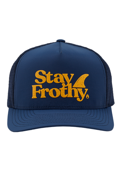 Gorra ajustable Frothy - Azul noche/amarillo oscuro View 3