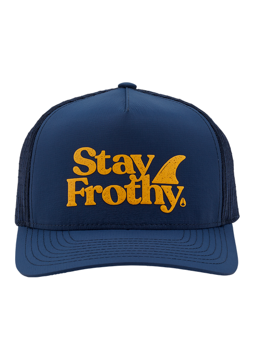 Gorra ajustable Frothy - Azul noche/amarillo oscuro