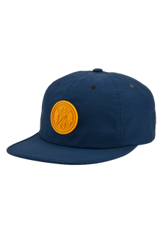 Gorra ajustable Flight - Azul noche/amarillo oscuro