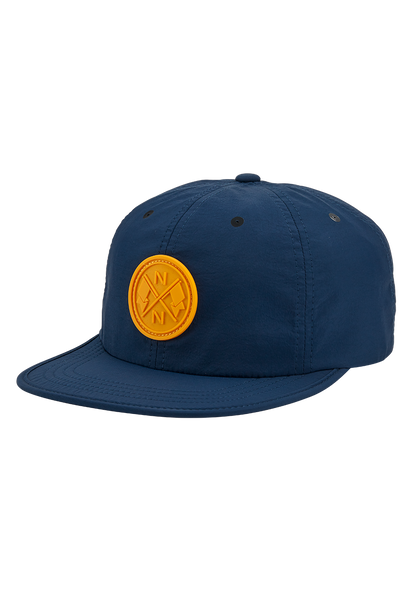 Gorra ajustable Flight - Azul noche/amarillo oscuro View 1