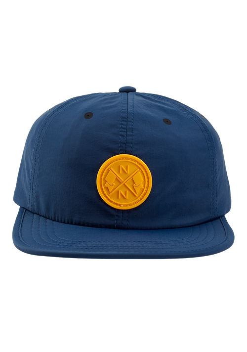 Gorra ajustable Flight - Azul noche/amarillo oscuro