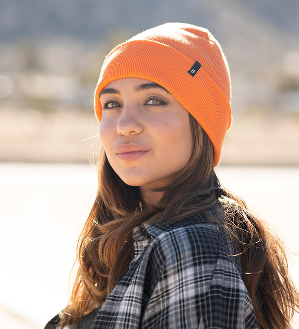 Gorro District - Naranja claro