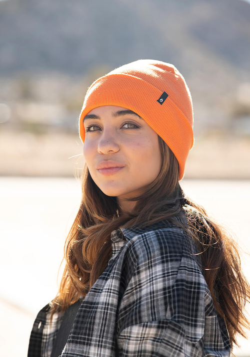 Gorro District - Naranja claro