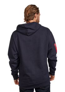 Sudadera Circuit - Azul marino / Rojo View 5