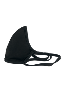 Mascarilla reversible - Todo negro View 2