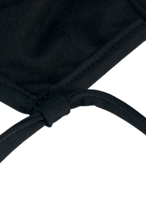 Mascarilla reversible - Todo negro View 3