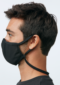 Mascarilla reversible - Todo negro View 6
