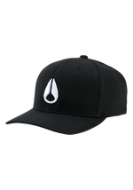 Gorra con cierre ajustable Deep Down - Negro/blanco