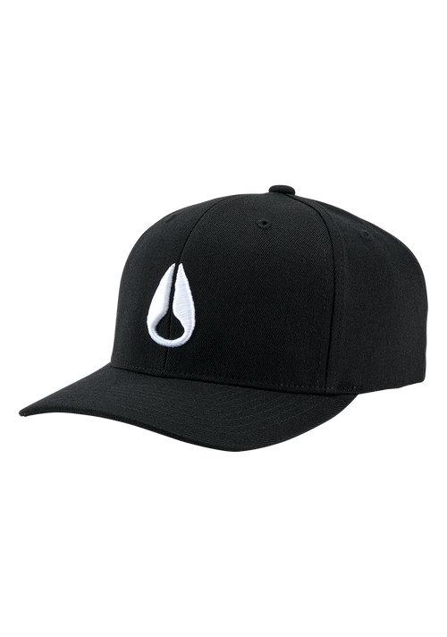 Gorra con cierre ajustable Deep Down - Negro/blanco